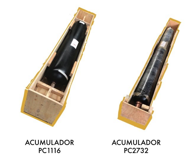 Acumuladores PC1116 y PC2732